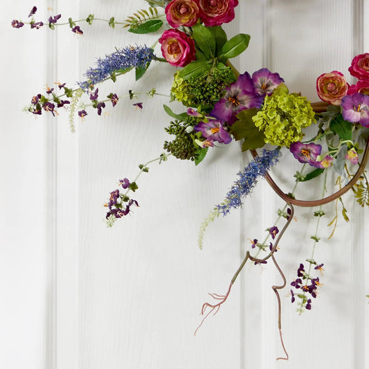 20” Veranda Garden Wreath - Tampa Home & Garden Store