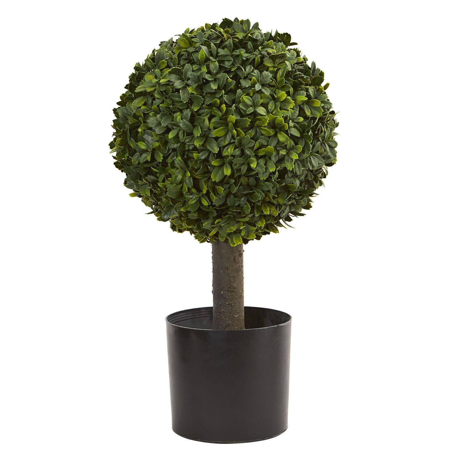 Árbol artificial topiario de boj de 21"