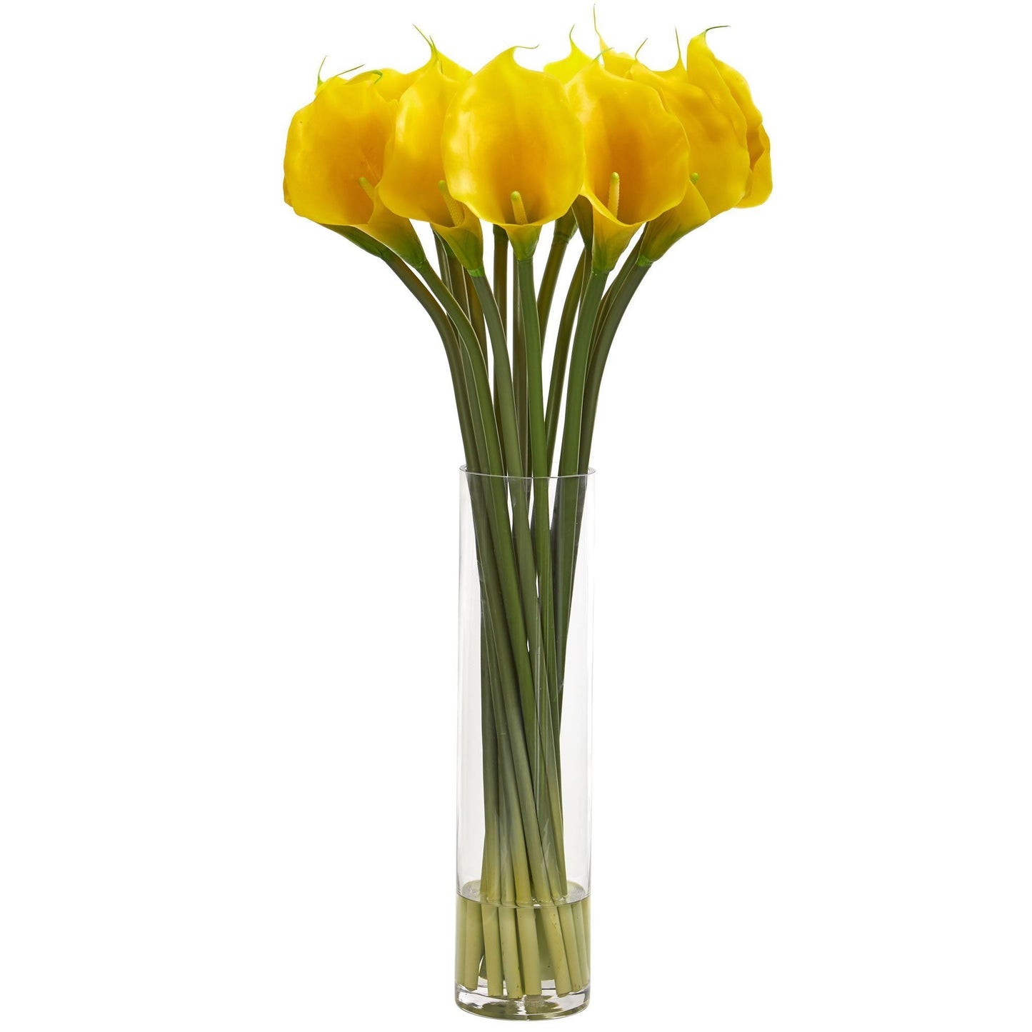 Arrangement artificiel de lys calla de 28 pouces