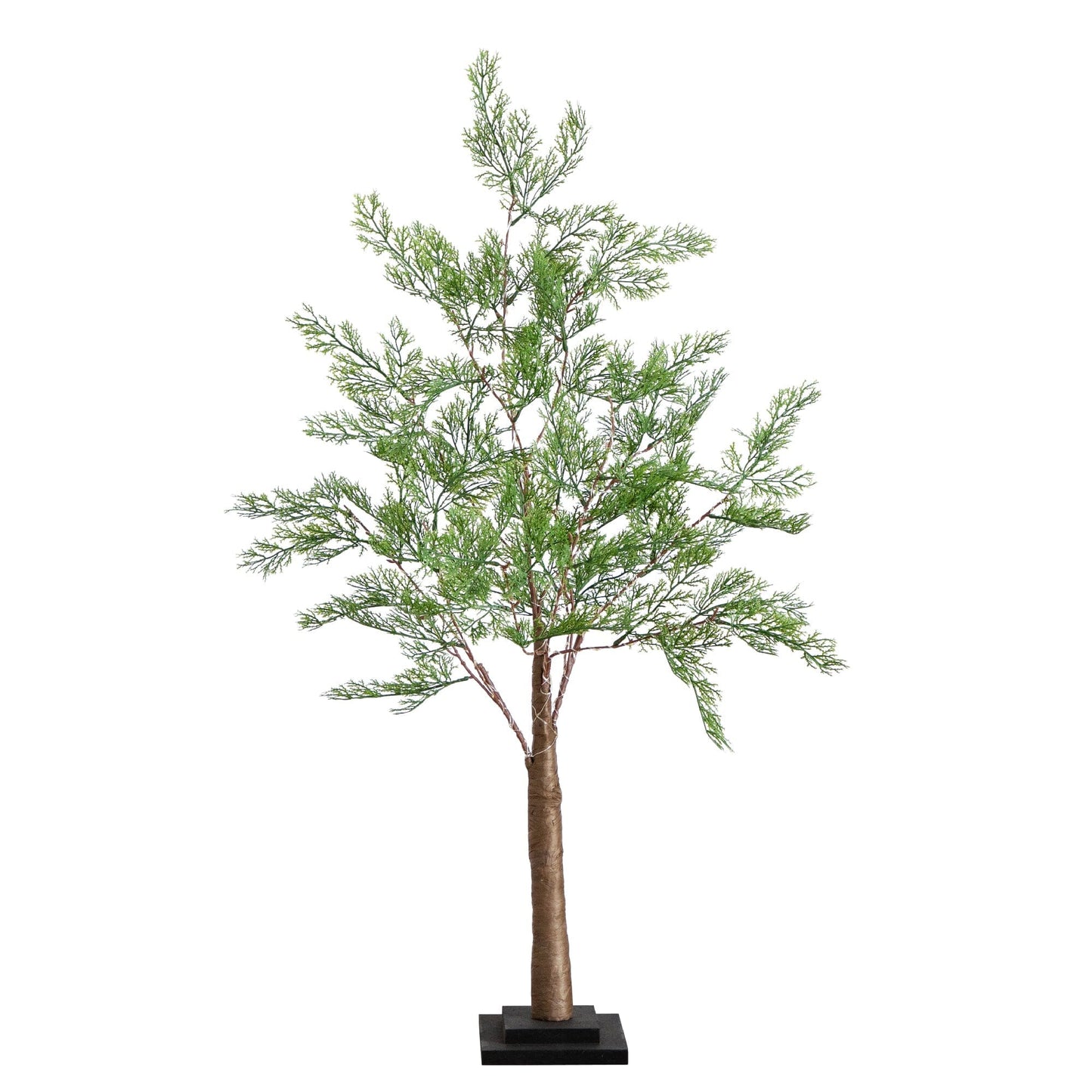 Artificial Cypress Tree and 120 Warm LED Lights