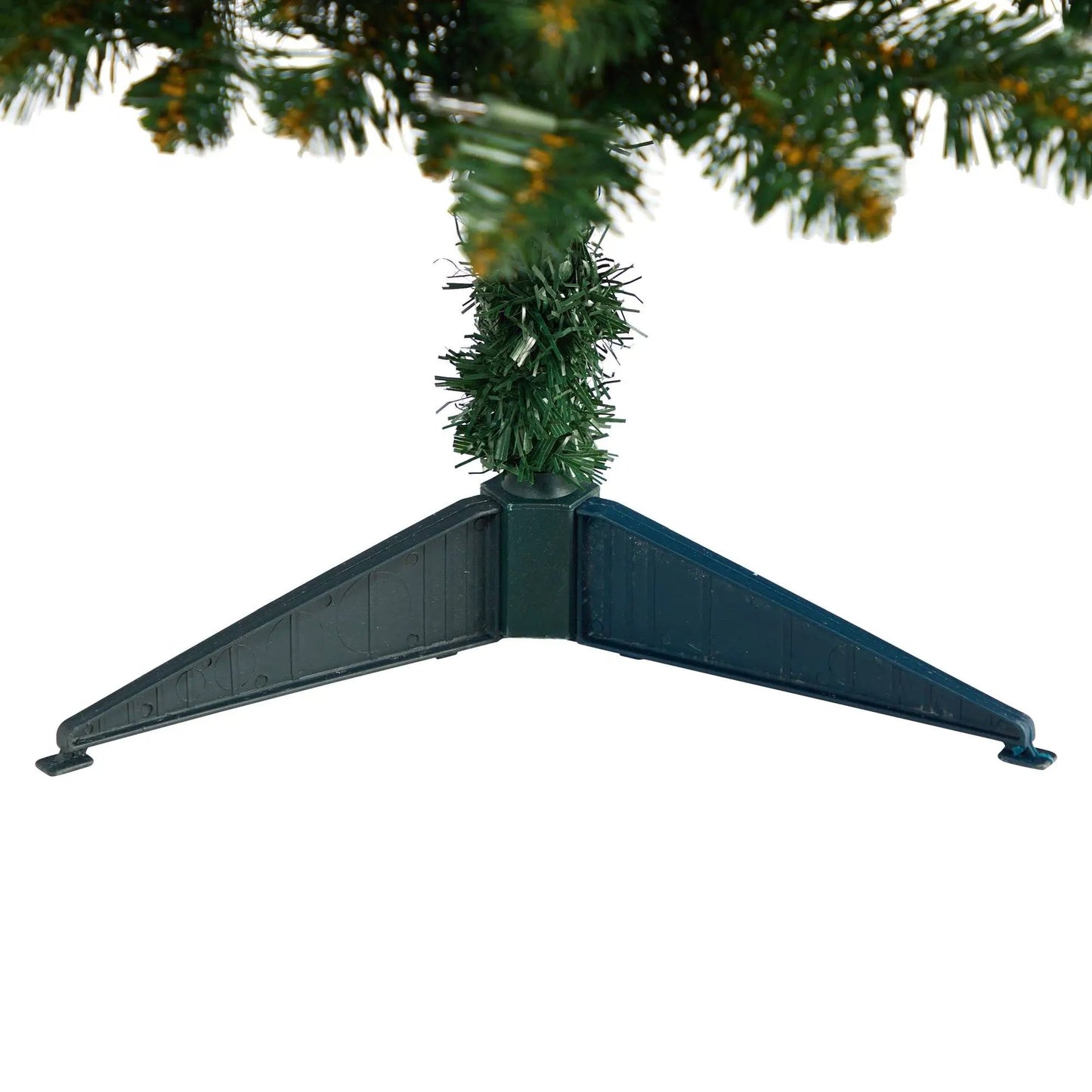 3 ft Northern Spruce artificial Christmas tree with bendable branches on green stand on Tampa Home & Garden Store