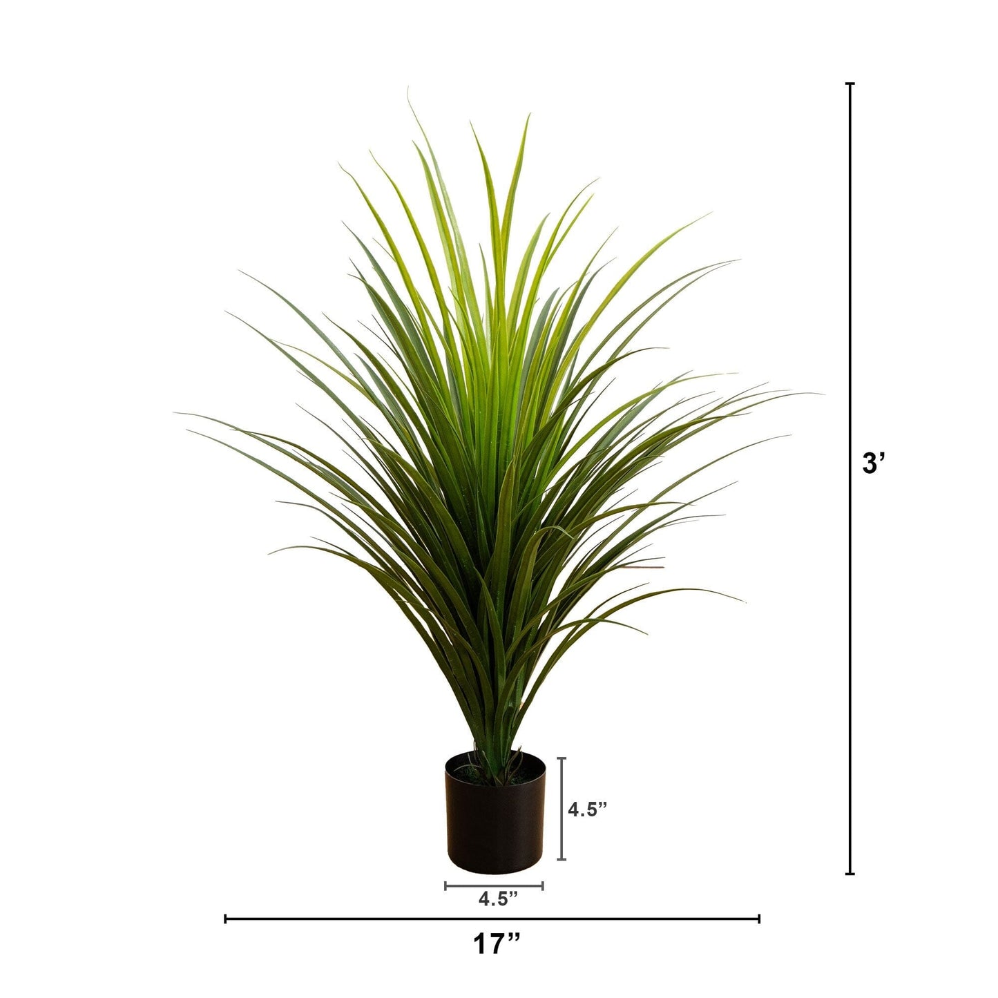 Bendable UV Resistant Artificial Grass Plant