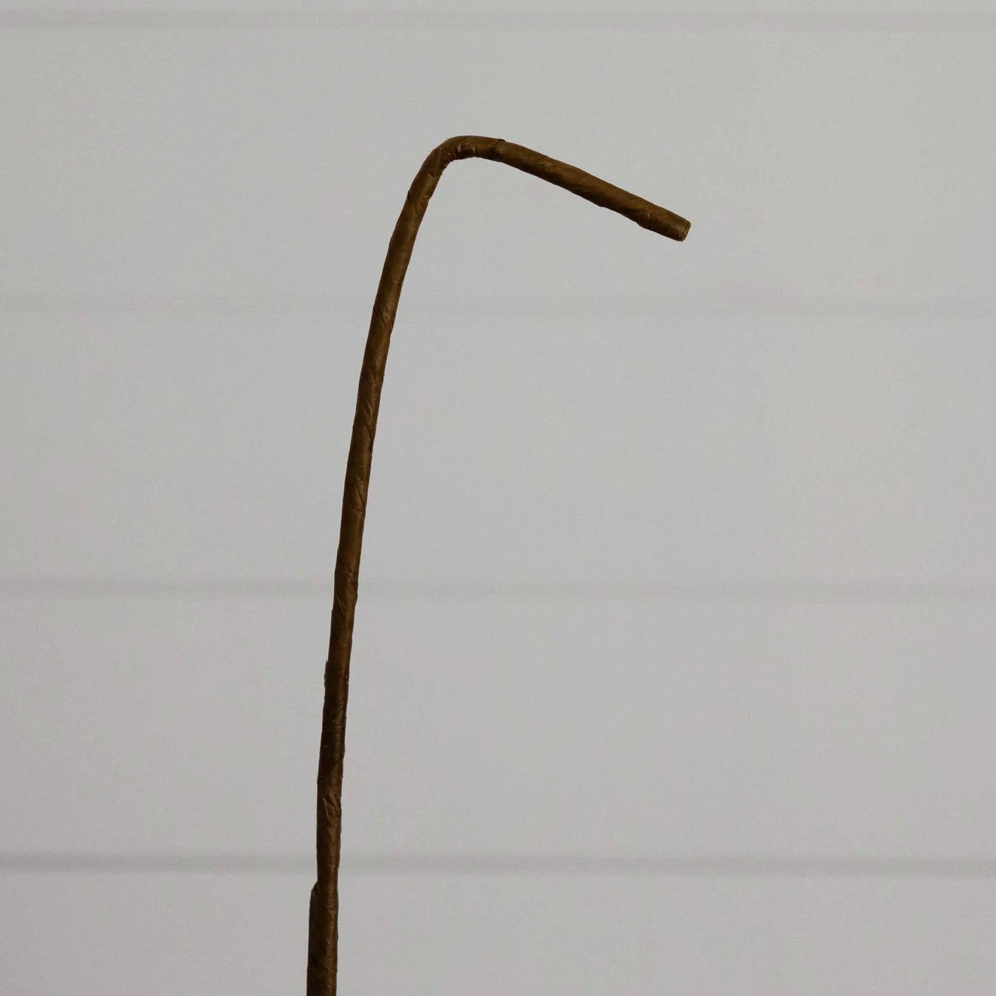 30-inch artificial flocked berry stem, brown curved twig on Tampa Home & Garden Store