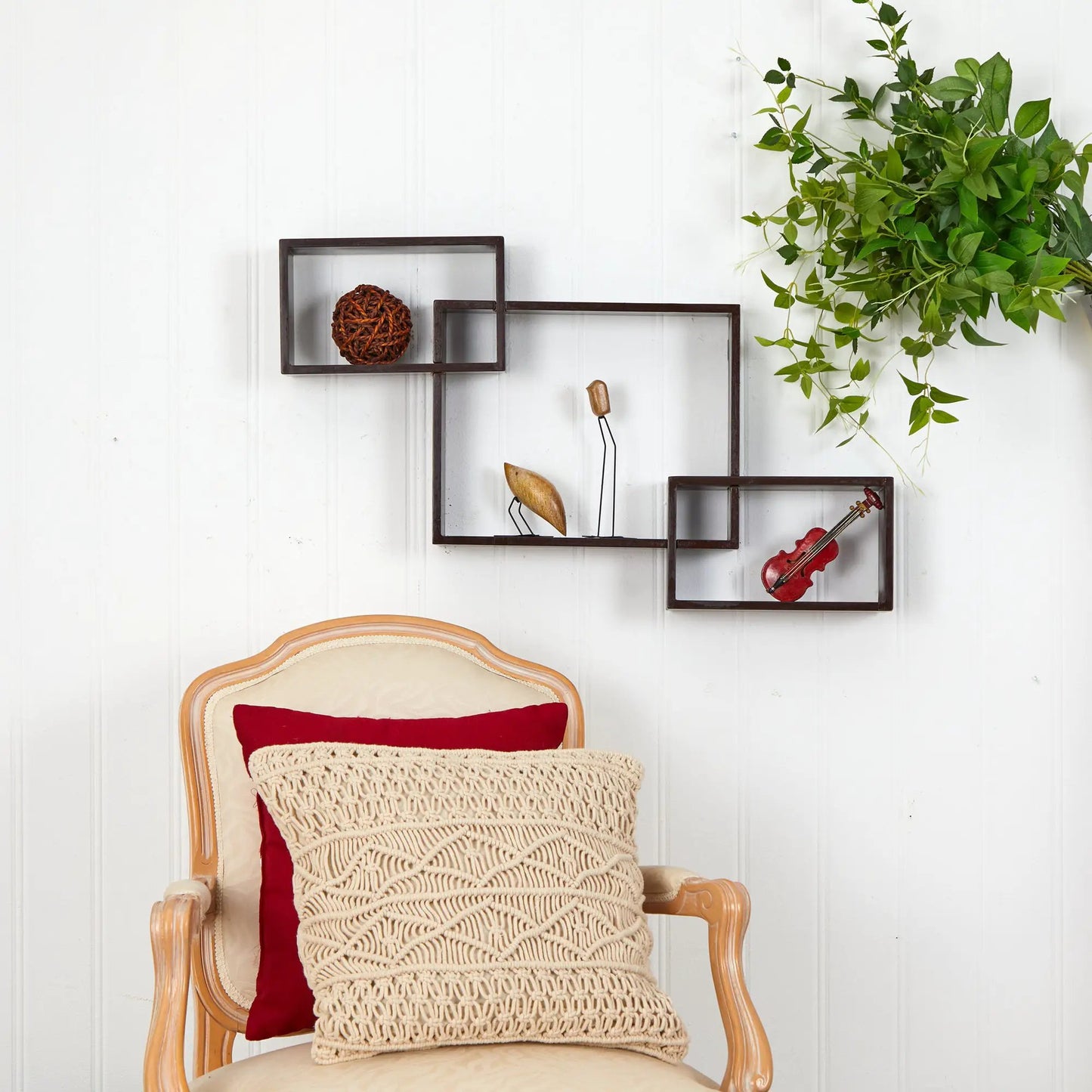 31” Floating Boxes Wall Shelves - Tampa Home & Garden Store