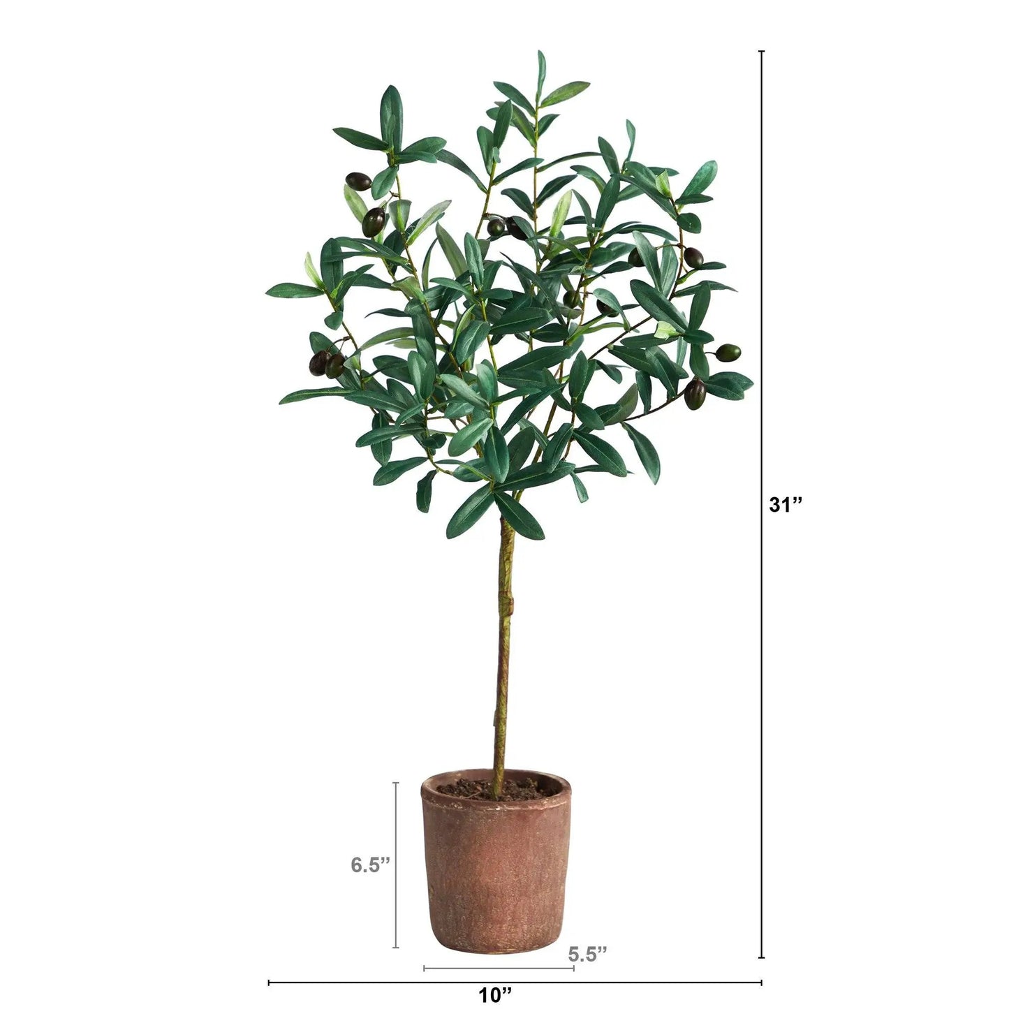 31” Olive Artificial Tree - Tampa Home & Garden Store