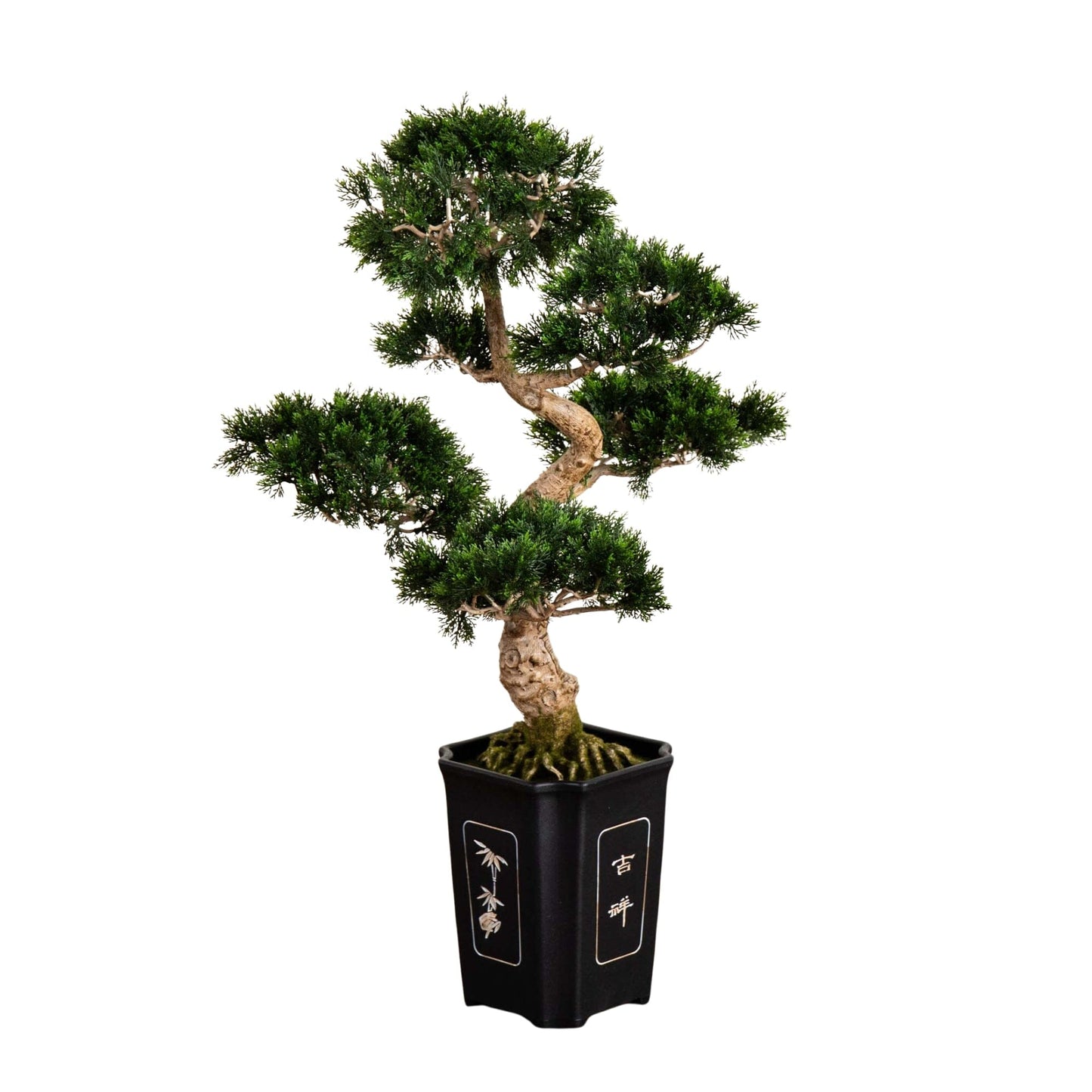 Cedar Bonsai 36" Silk Plant"