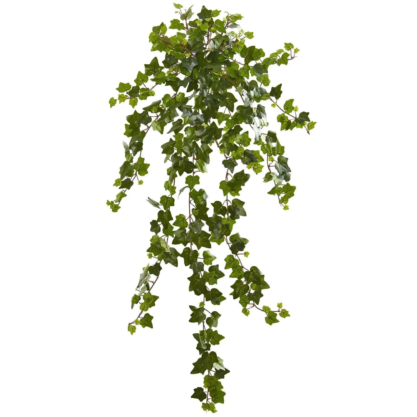 36 Inch Curly Ivy Artificial Hanging Plant Set of 3, green faux ivy by Nearly Natural on Tampa Home & Garden Store