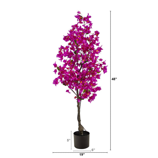 4’ Bougainvillea Artificial Tree - Tampa Home & Garden Store