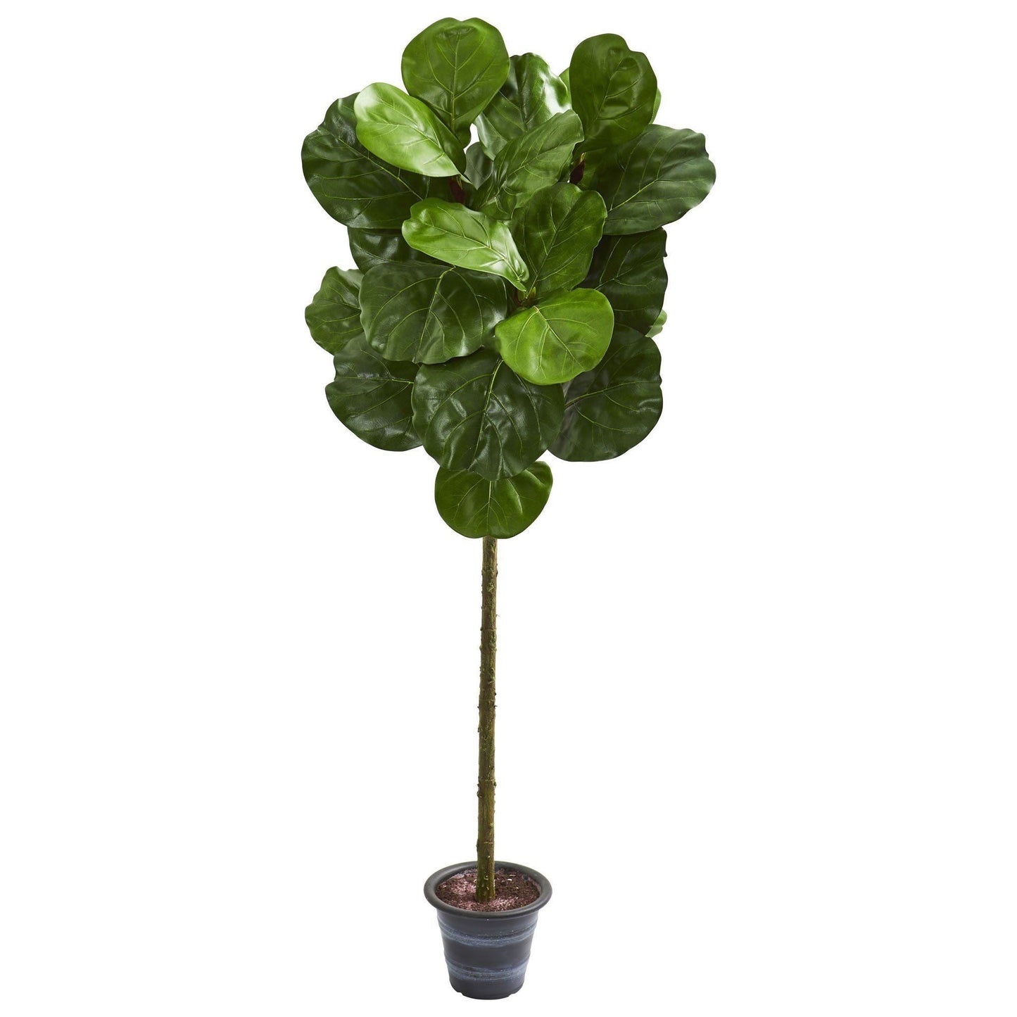 Árbol Artificial Ficus Lyrata de 1,2 m Con Maceta Decorativa