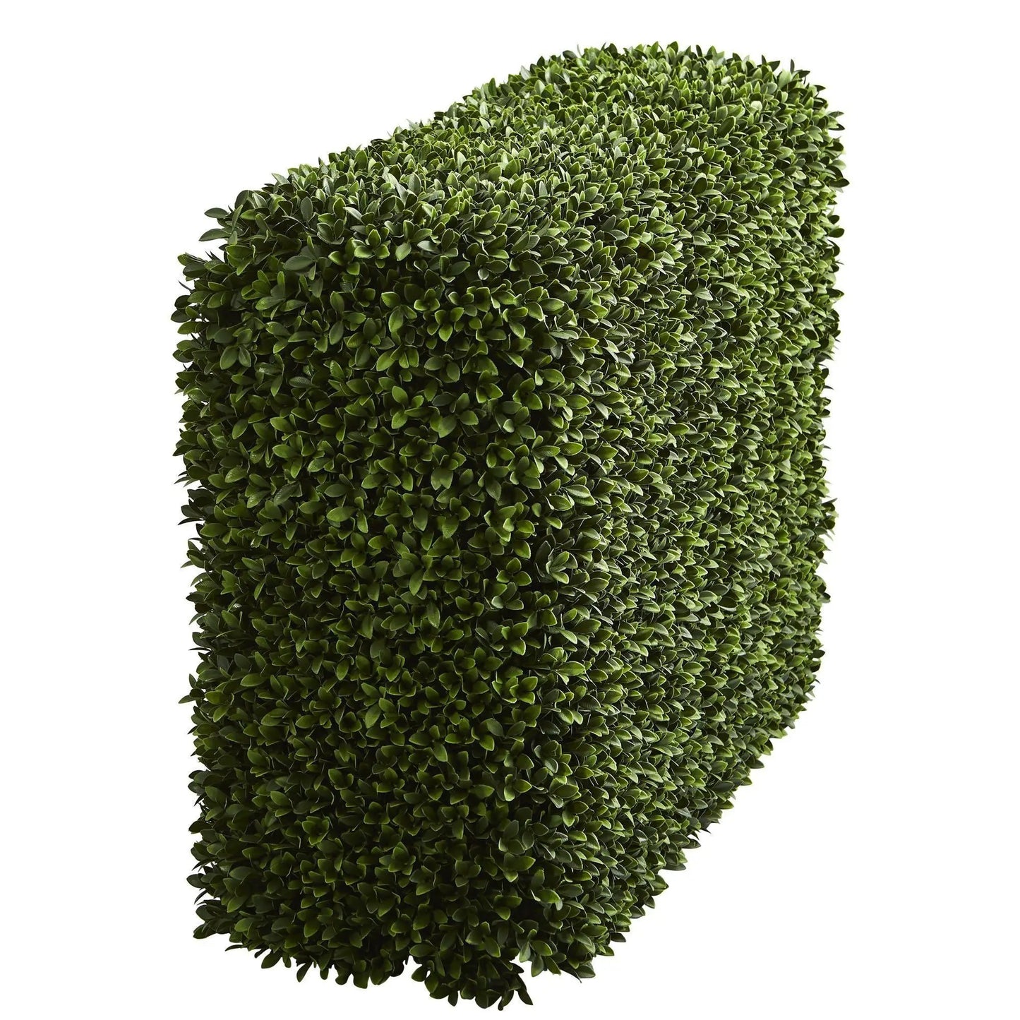 Boxwood artificial hedge panel 30in indoor outdoor dense green leaves Nearly Natural on Tampa Home & Garden Store
