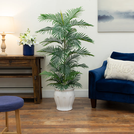5’ Areca Artificial Palm Tree UV Resistant (Indoor/Outdoor) - Tampa Home & Garden Store