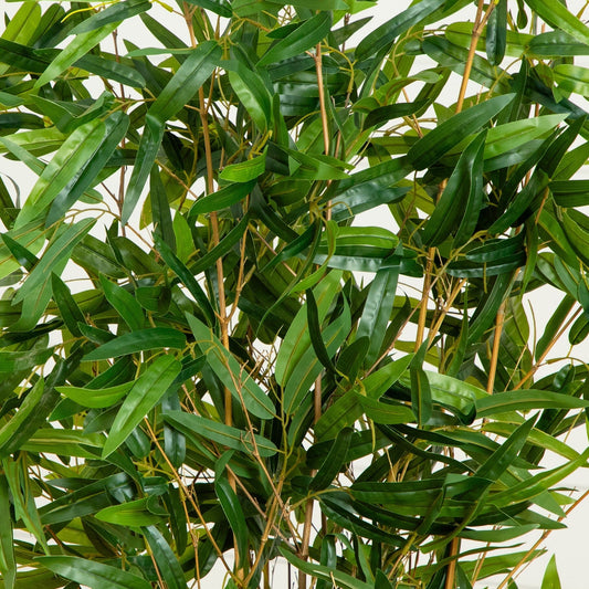 5’ Bamboo Artificial Tree in Sand Colored Planter (Real Touch) (Indoor/Outdoor) - Tampa Home & Garden Store
