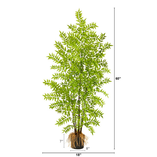 5’ Bracken Fern Artificial Tree - Tampa Home & Garden Store