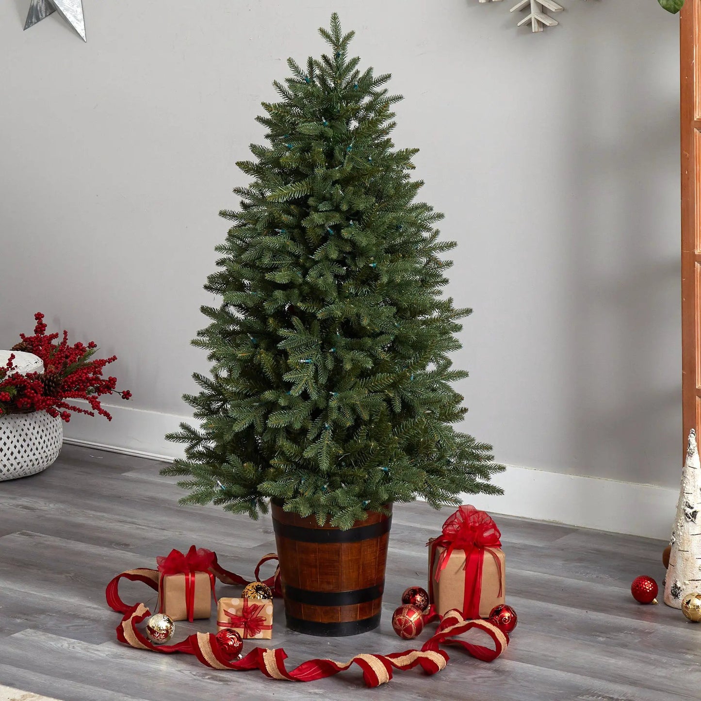 5' Colorado Aspen Pre-Lit Porch Artificial Christmas Tree - Tampa Home & Garden Store