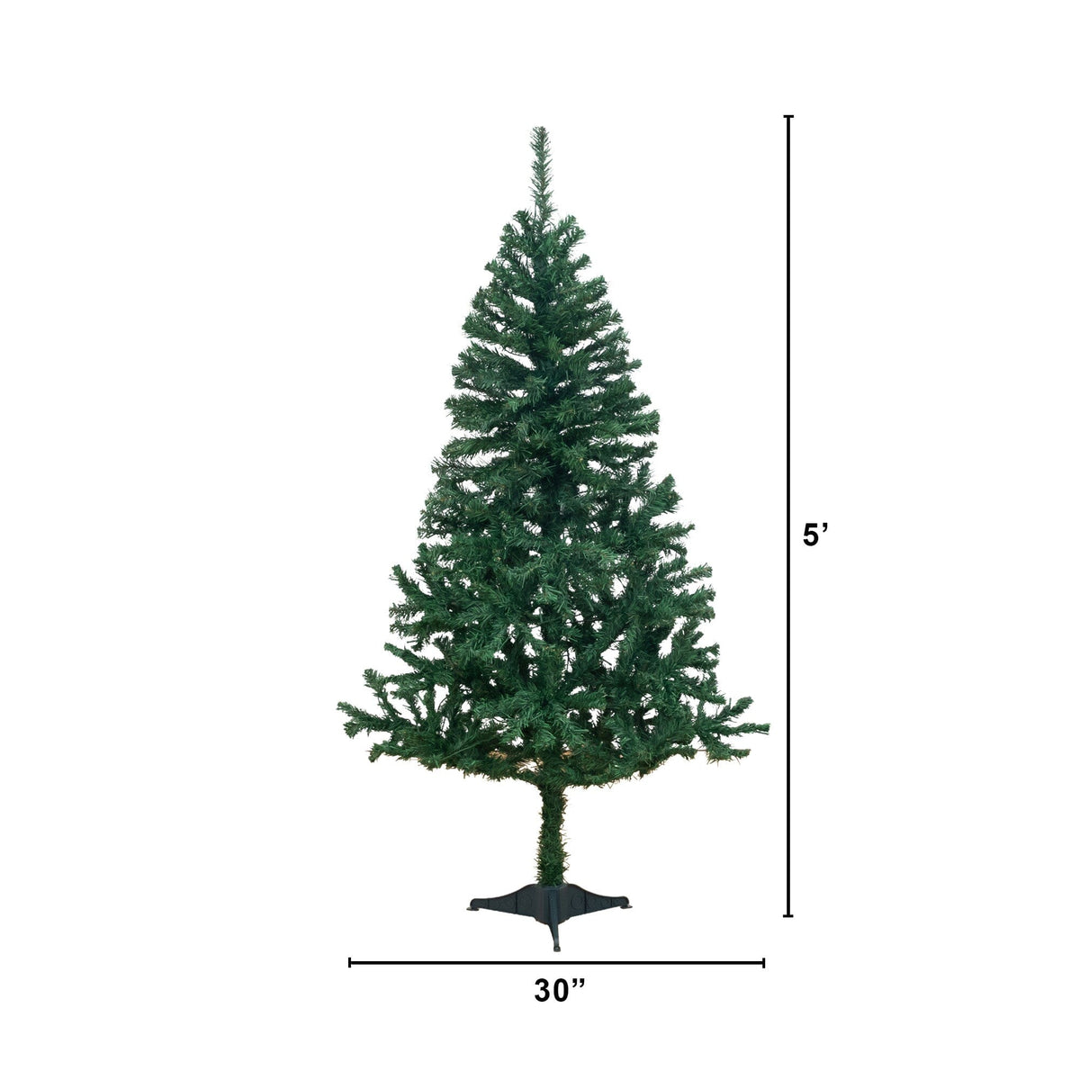 5 ft Northern Tip Pine artificial Christmas tree by Nearly Natural with 150 LED lights on Tampa Home & Garden Store