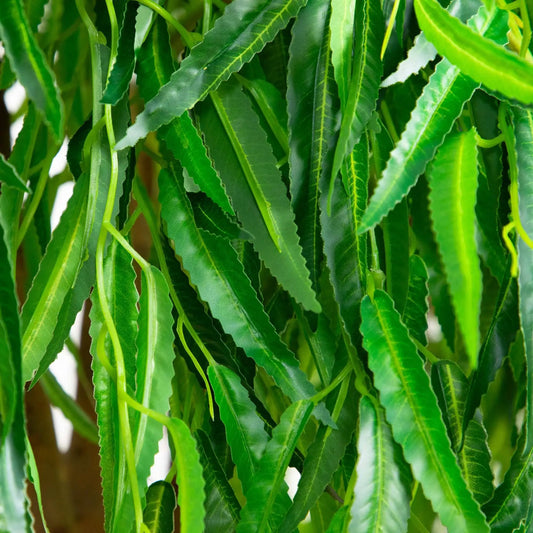 5 ft Willow Artificial Tree Real Touch Leaves by Nearly Natural green foliage on Tampa Home & Garden Store