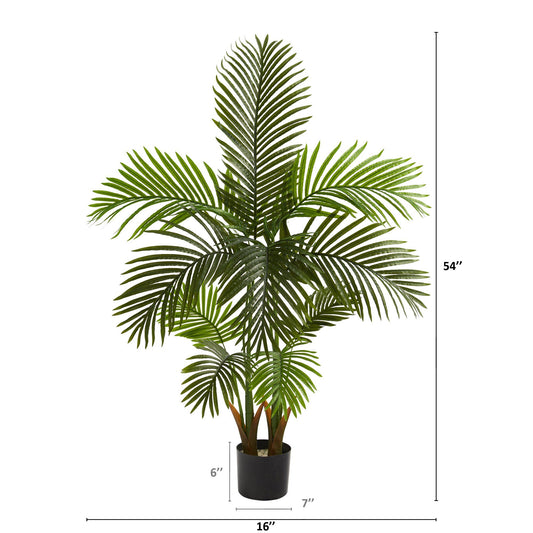 54” Areca Palm Artificial Tree - Tampa Home & Garden Store