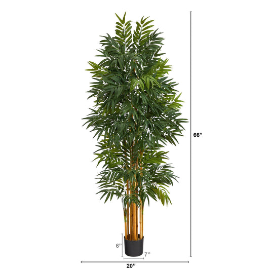 5.5’ Phoenix Artificial Palm tree with Natural Trunk - Tampa Home & Garden Store