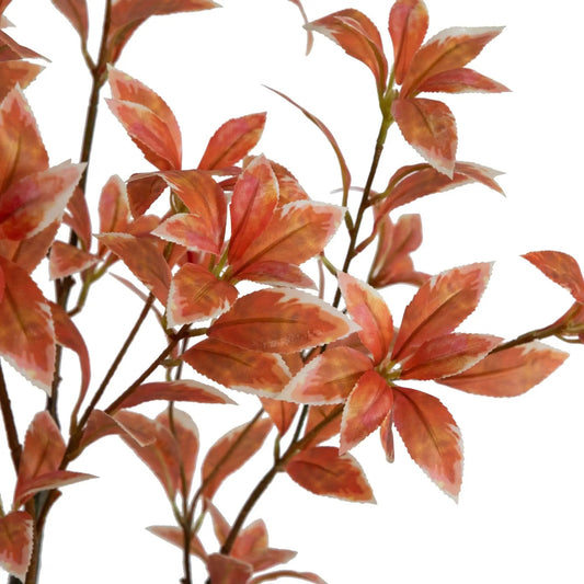 Six foot Pieris Autumn Tree with orange leaves, Nearly Natural artificial tree on Tampa Home & Garden Store