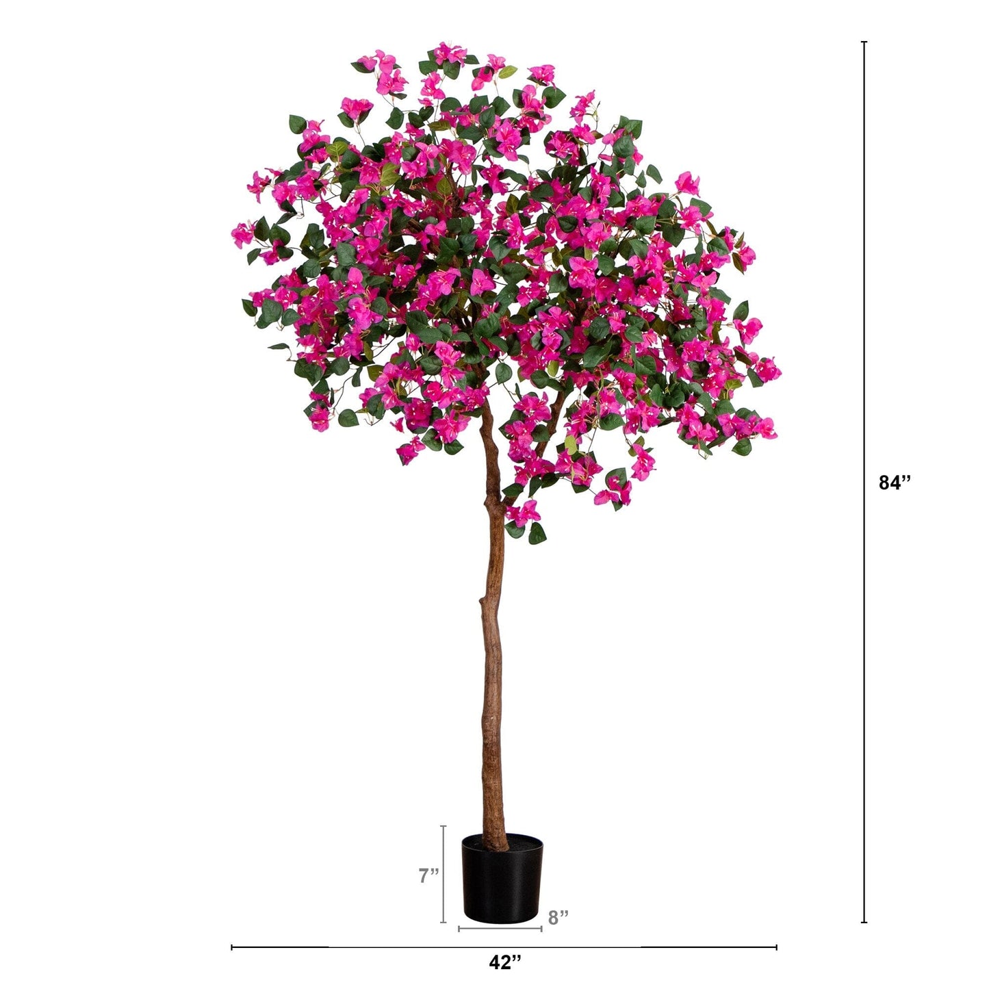 Artificial Pink Bougainvillea and Plant for Home