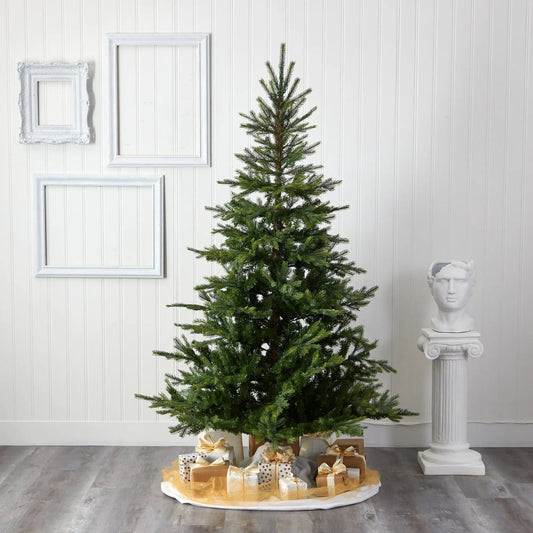 7 Feet North Carolina Spruce Bendable Branches artificial Christmas tree green on Tampa Home & Garden Store