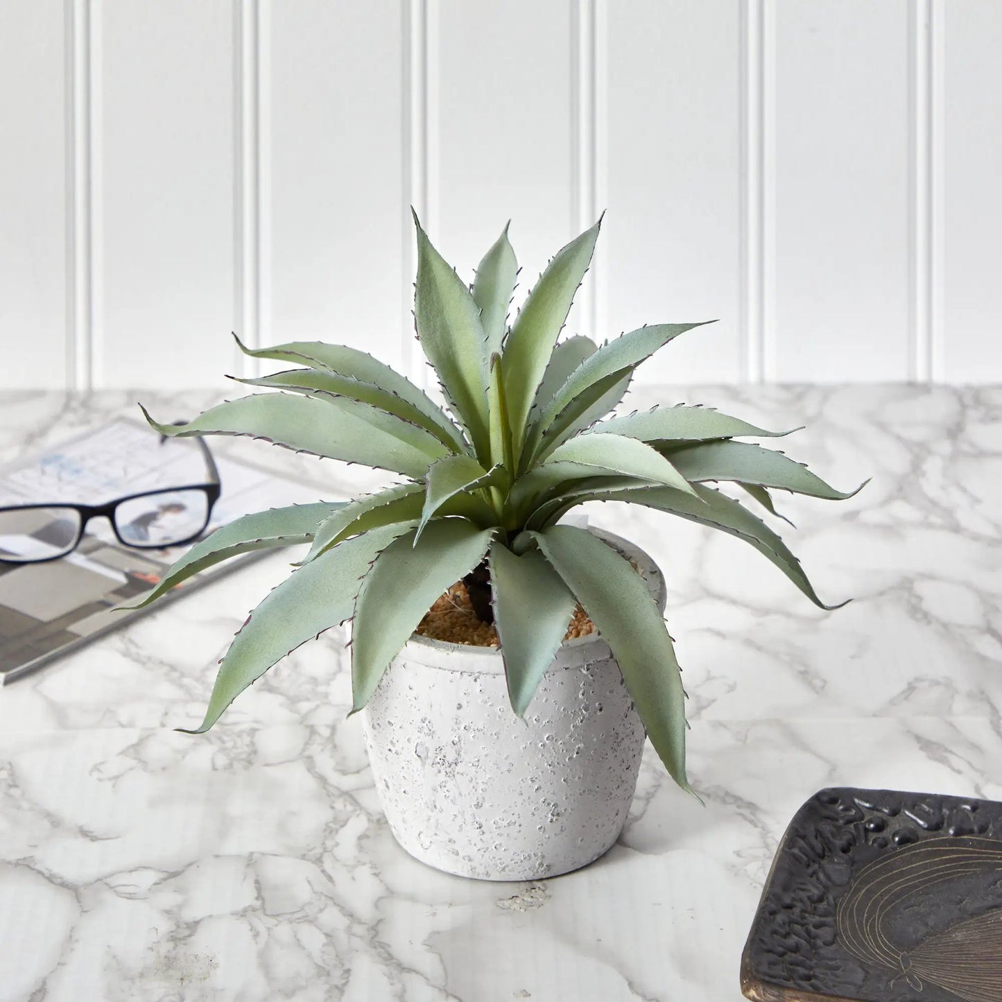 9” Aloe Succulent Artificial Plant - Tampa Home & Garden Store