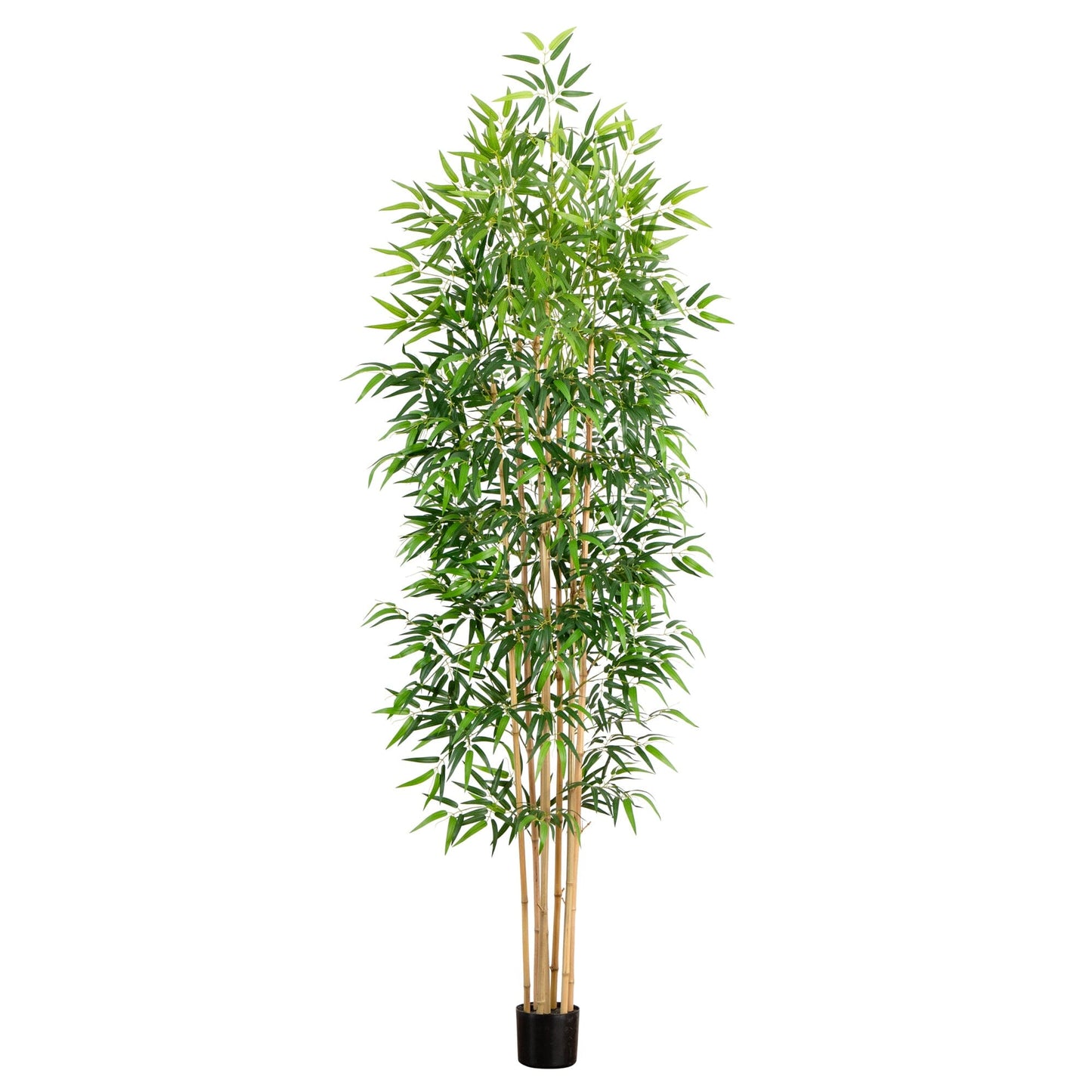 Bambú Artificial de 9' con Troncos de Bambú Real