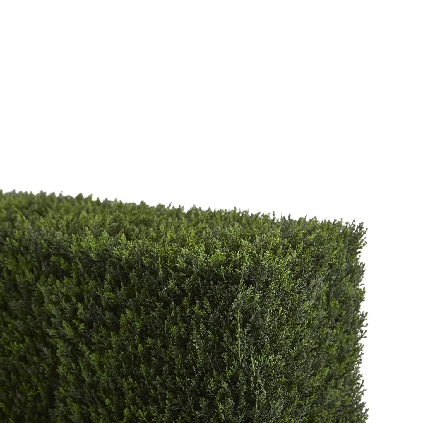 Artificial Cedar Hedge by Nearly Natural with dense green foliage for indoor/outdoor use on Tampa Home & Garden Store