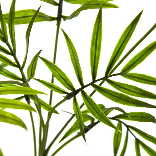 Mini Areca Palm Artificial Bushes Set of 8 with slender green leaves Nearly Natural on Tampa Home & Garden Store