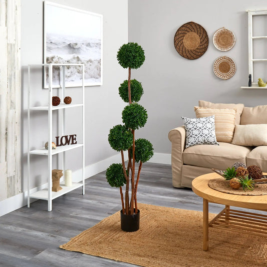 New Boxwood Tree UV Resistant (Indoor/Outdoor) - Tampa Home & Garden Store