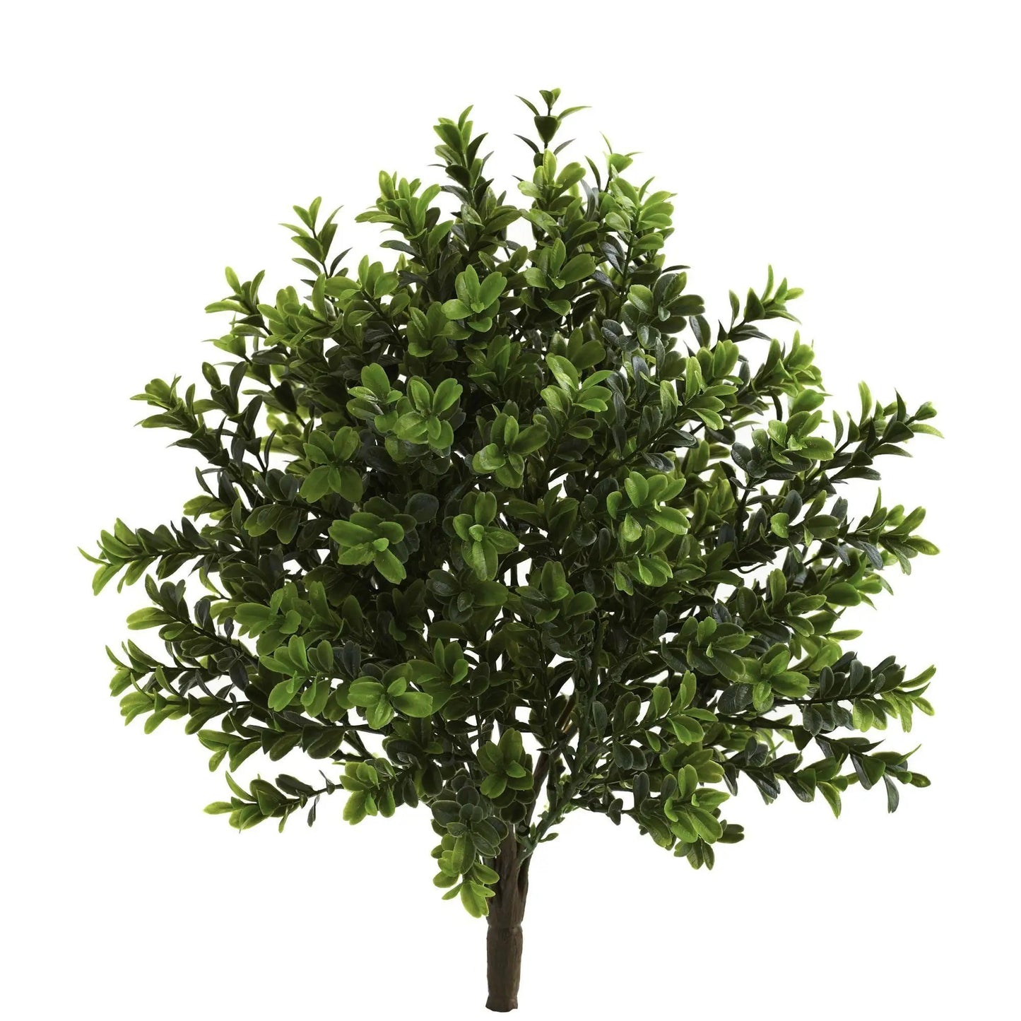 Artificial Sweet Grass Bushes Set of Six with dense green leaves on brown stems indoor/outdoor on Tampa Home & Garden Store