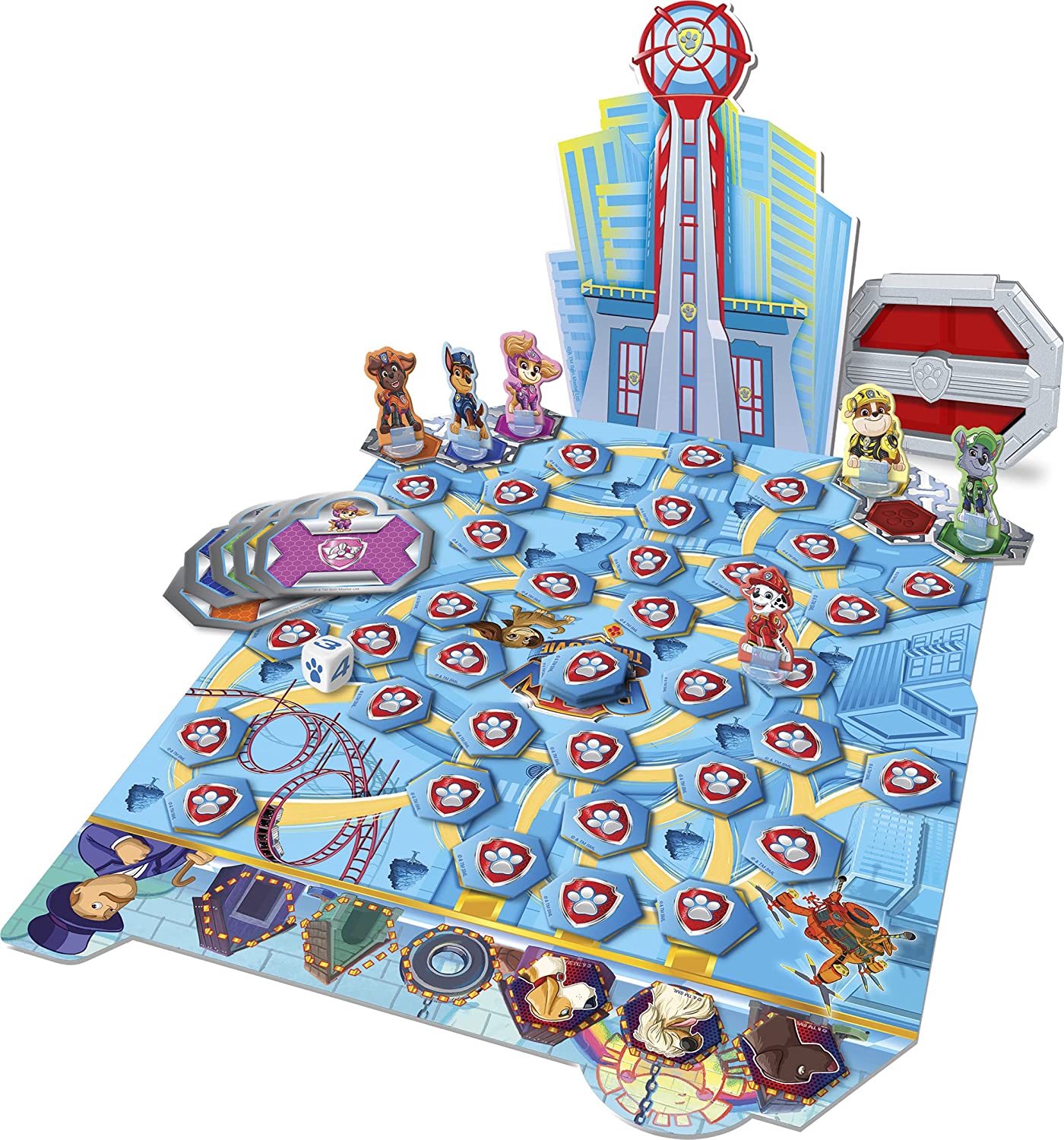 Pat' Patrouille - Le jeu de la tour de guet de la ville d'aventure