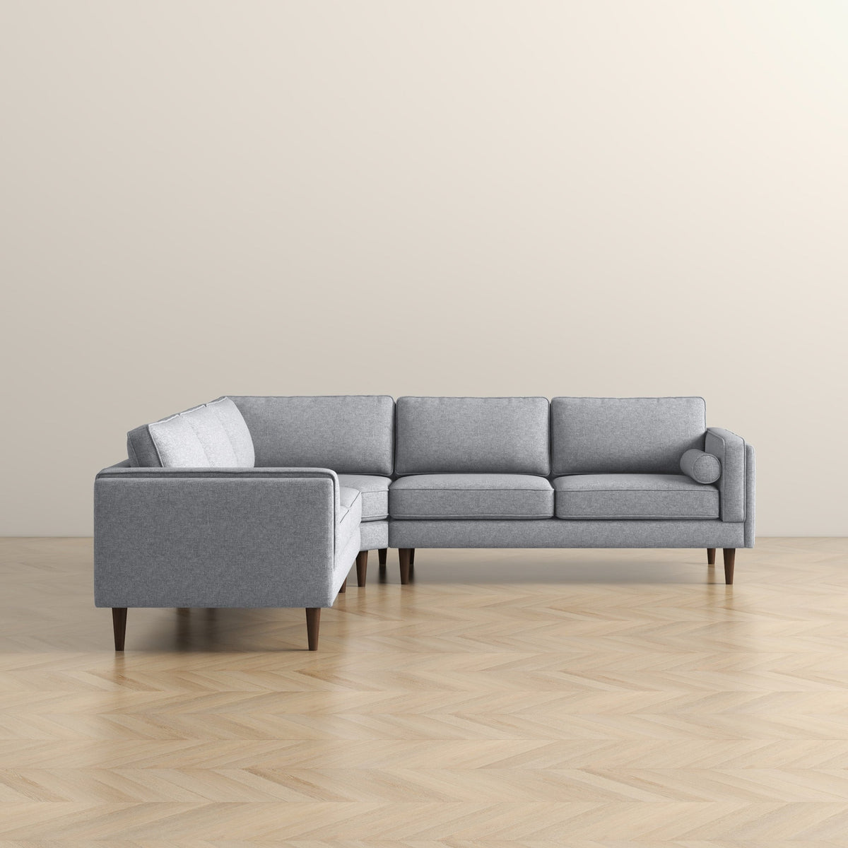 Modern Furniture and Amber Light Sectional Sofa