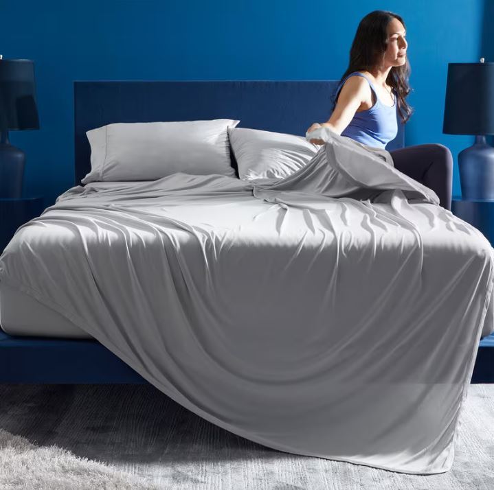 BedGear Dri-Tec Sheet Set in grey for split king/split cal king, HouseOfZazla on Tampa Home & Garden Store