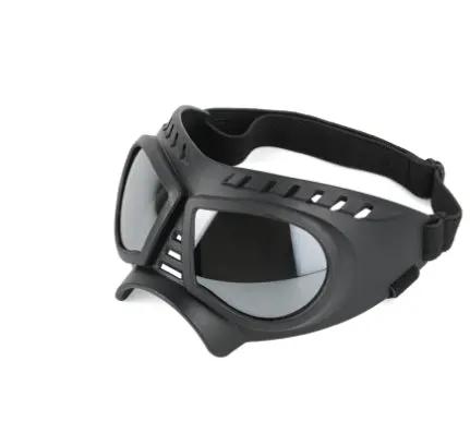 Dog windproof sunglasses for pets black frame tinted lenses FLIPSTYLEZLLC on Tampa Home & Garden Store