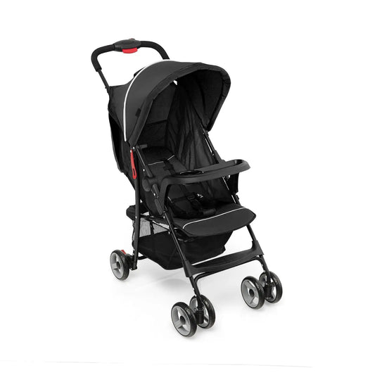 Toddler travel stroller umbrella style with canopy and backrest, black frame, DirectDeals on Tampa Home & Garden Store