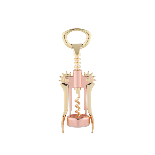 Premium Copper and Gold Winged Corkscrew Set