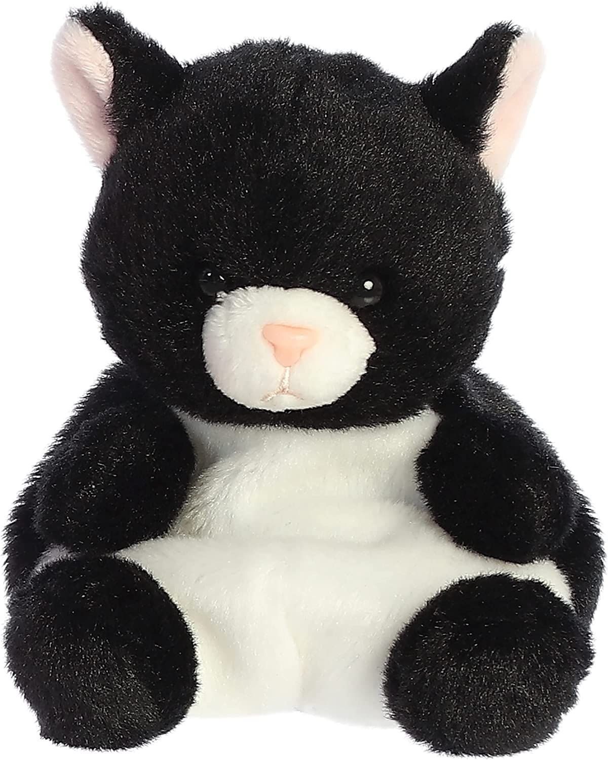 Palm Pals Cricket Cat Plush Toy 5 Inch black and white soft plush on Tampa Home & Garden Store