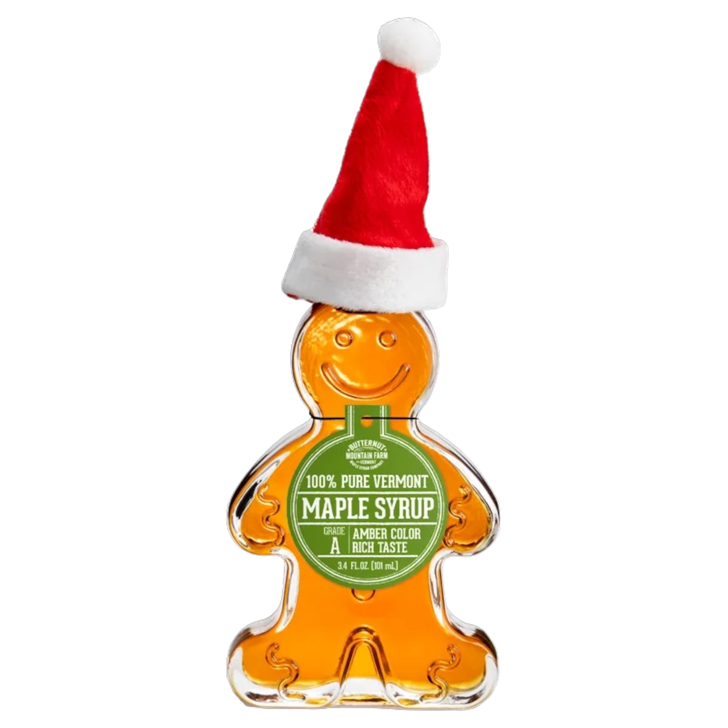 Gingerbread Man Pure Vermont Maple Syrup - Tampa Home & Garden Store