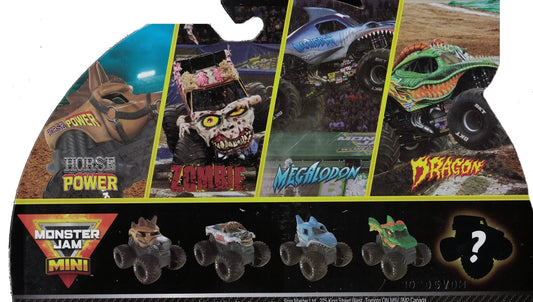 Monster Jam Mini 5 Pack Trucks 1:87 scale die-cast toy set with colorful monster trucks on Tampa Home & Garden Store