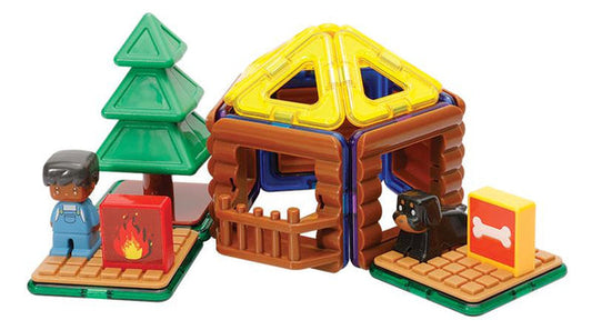 Ensemble d'équipement de camping Magformers de 40 pièces