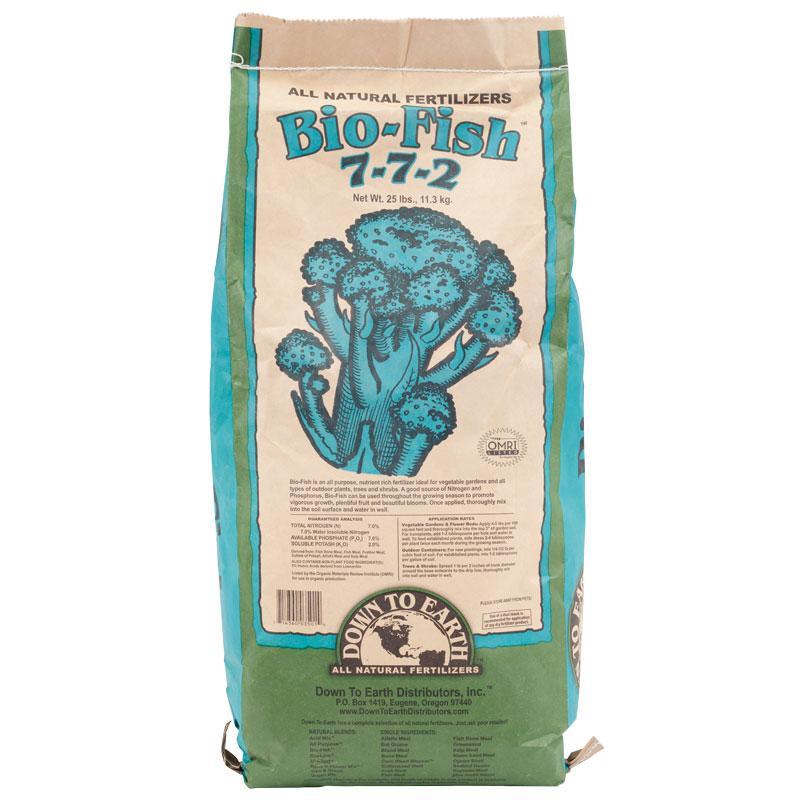 Fertilizante multiusos Bio-Fish 7-7-2 (25 lb)