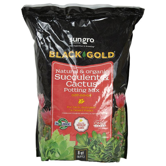 Tierra para cactus y suculentas Black Gold | Tierra para suculentas y cactus
