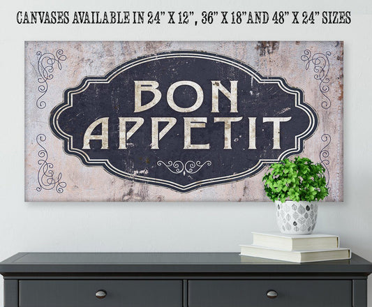 Bon Appetit - Canvas - Tampa Home & Garden Store