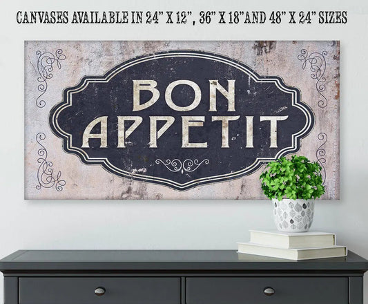 Bon Appetit - Canvas - Tampa Home & Garden Store