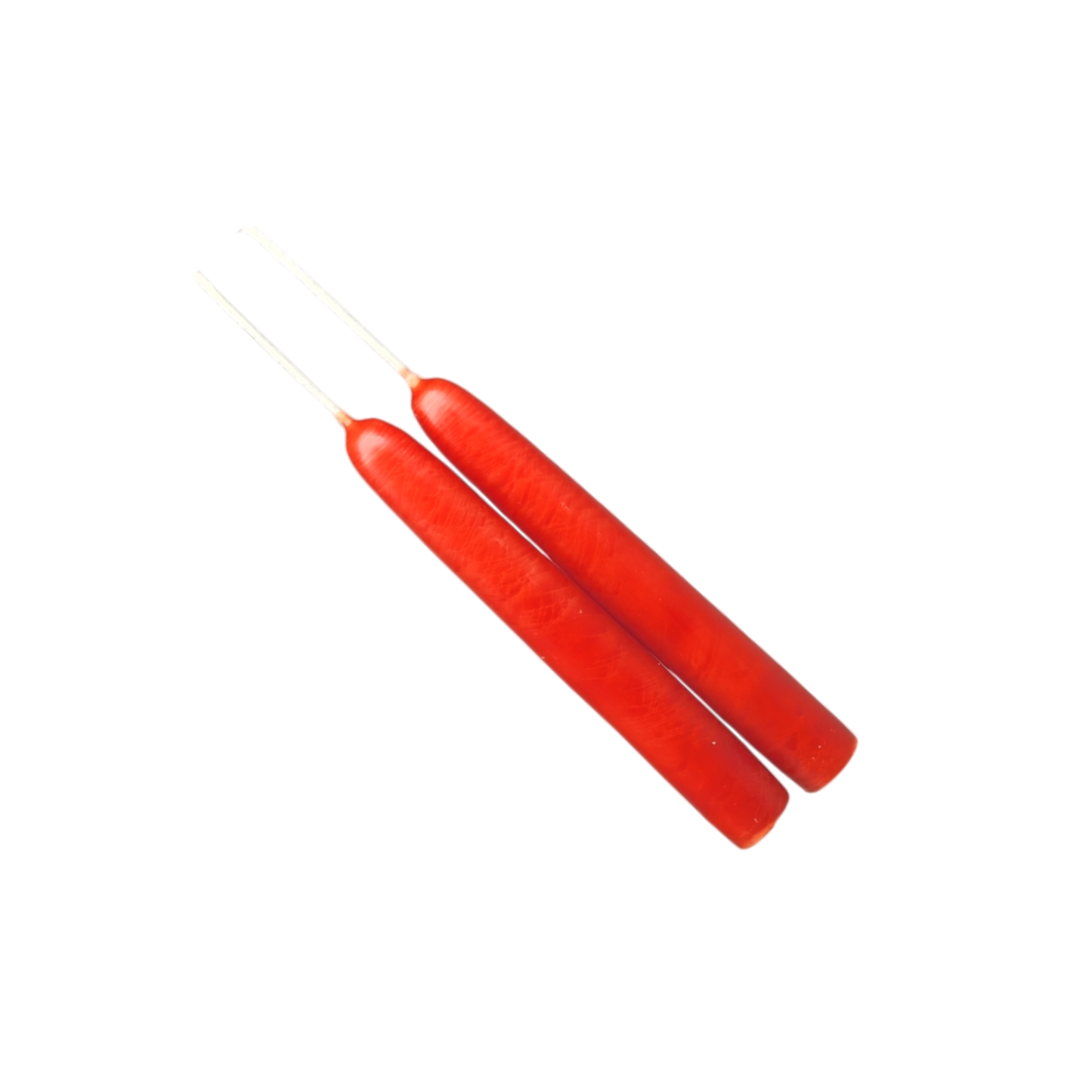 Paire de cônes Mole Hollow (Orange tacheté) -