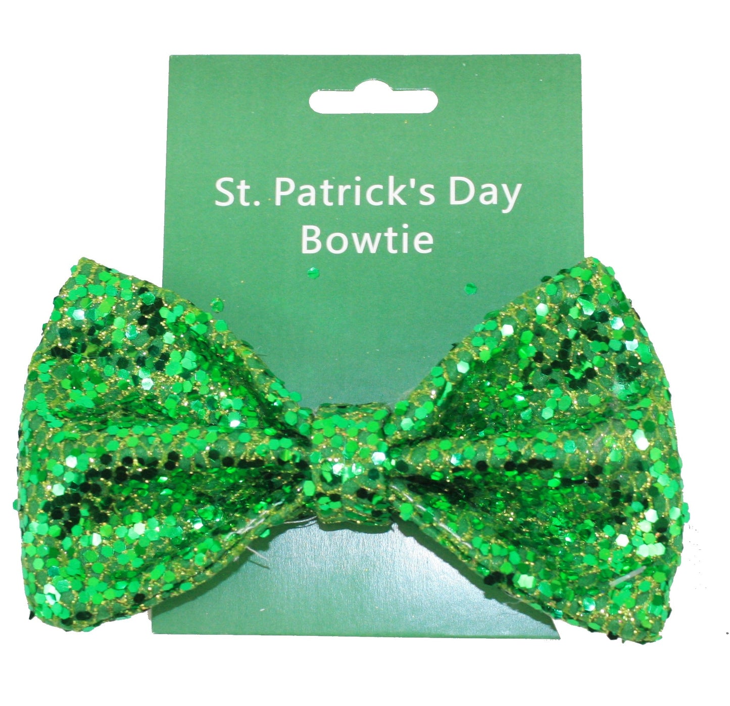 Nœud papillon de la Saint-Patrick - Paillettes brillantes