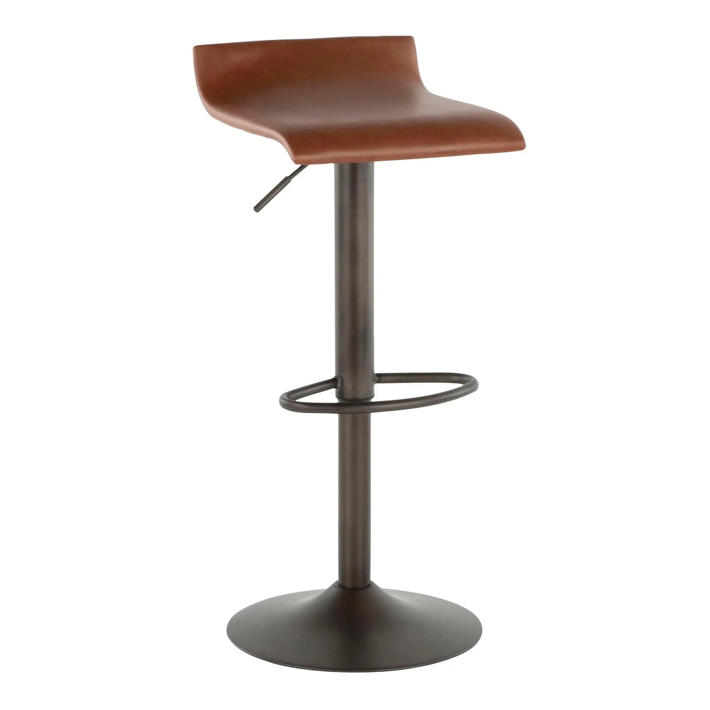 Ale Industrial Barstool Set of 2 Adjustable