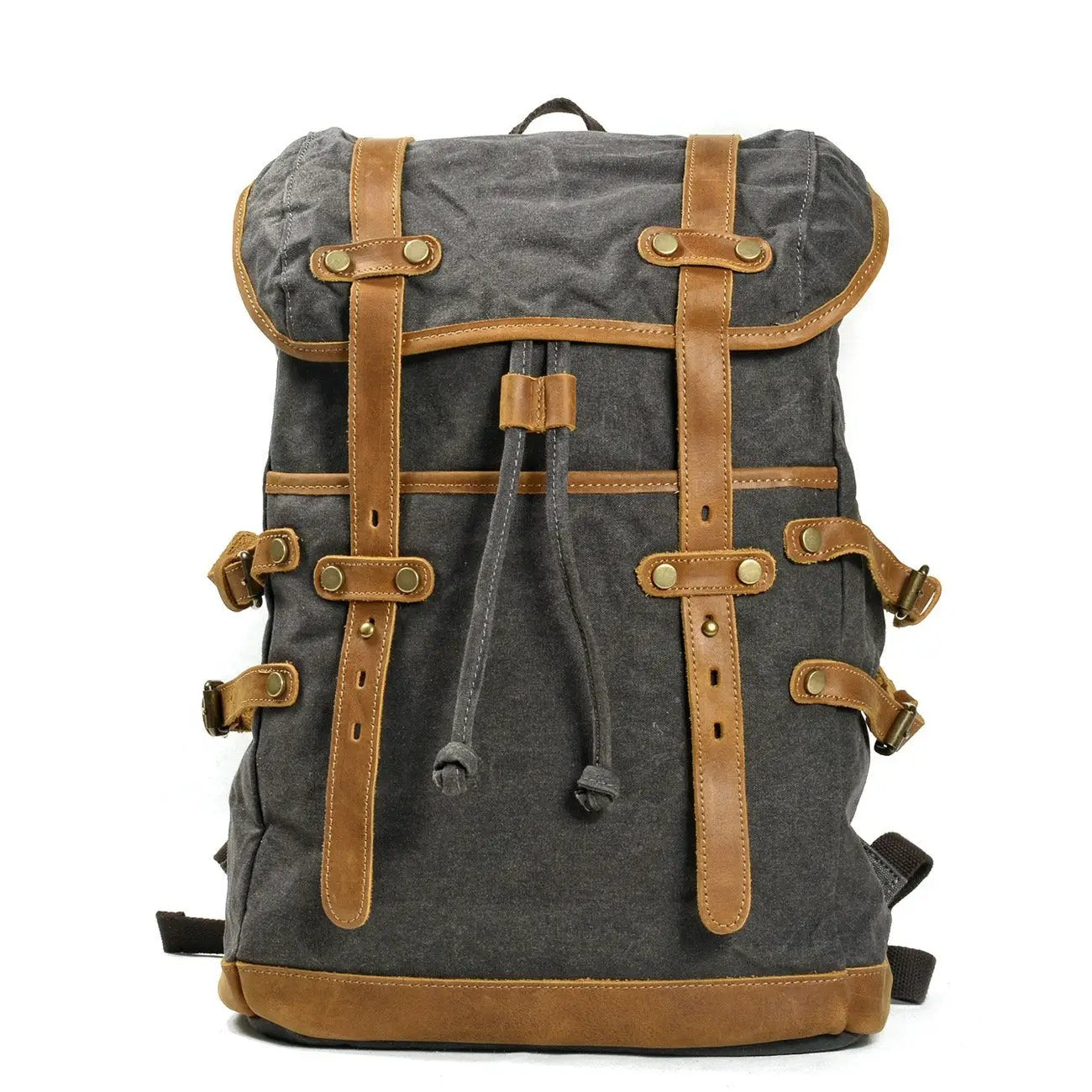 Bolso de lona para hombre, bandolera informal, mochila para hombre, impermeable, para viajes al aire libre, mochila escolar para estudiantes