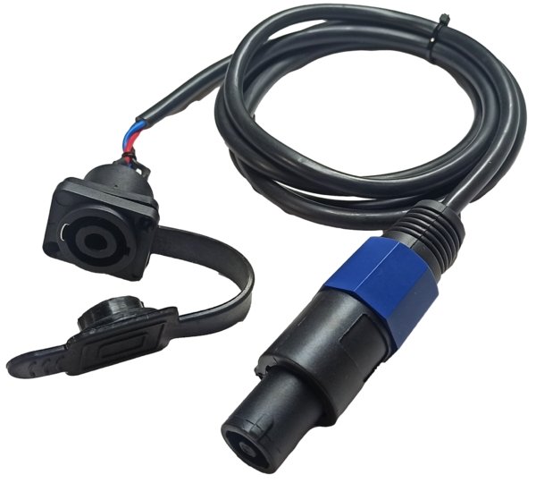 Carbon Offroad wired remote plug extension kit with blue connector and switch for V2/V3 on Tampa Home & Garden Store